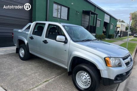 Silver 2010 Holden Colorado Crew Cab Pickup LX (4X2)