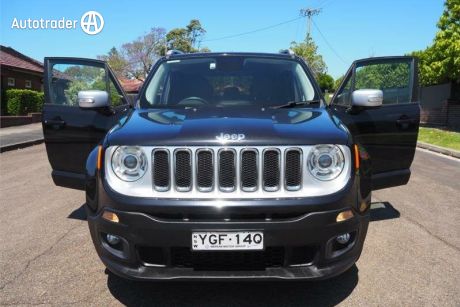 Black 2015 Jeep Renegade Wagon Limited