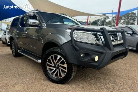 Grey 2017 Nissan Navara Dual Cab Utility ST-X (4X4) (sunroof)