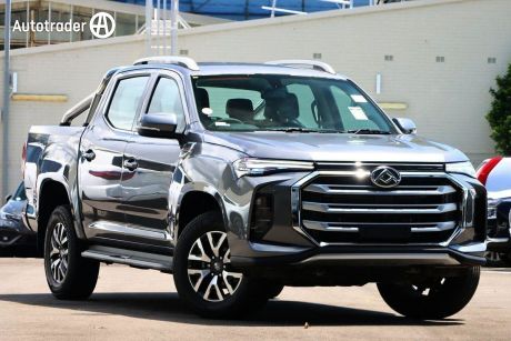 Grey 2024 LDV T60 Double Cab Utility MAX PRO (4X4)